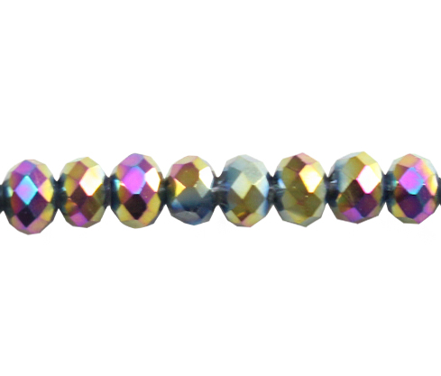 [00741] Murano rondela facetada 4mm vitrial medium 132 x 110unds