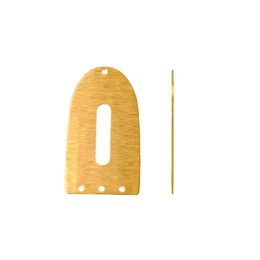 [25609] Dije miyuki CL00550 0.6x20x35mm/Golfi x par