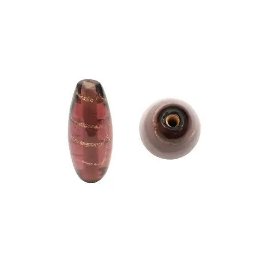 [09728] Vidrio hindu 908 rice 11x30mm GPY-6 x und