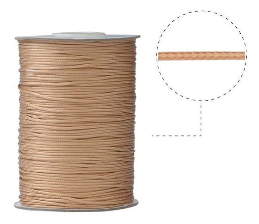 [32064] Cordon vibora 1mm 121 beige x rollo 160m