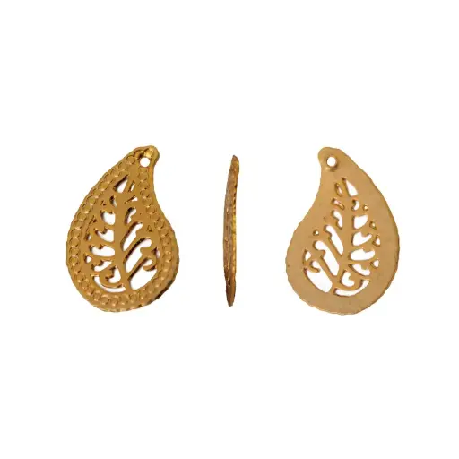 [27709] Dije hoja arabesco ref 277 17x11mm/GP x und