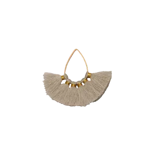 [26132] Borla 1.5cm gota 14x22mm light gray Q1-24 x und