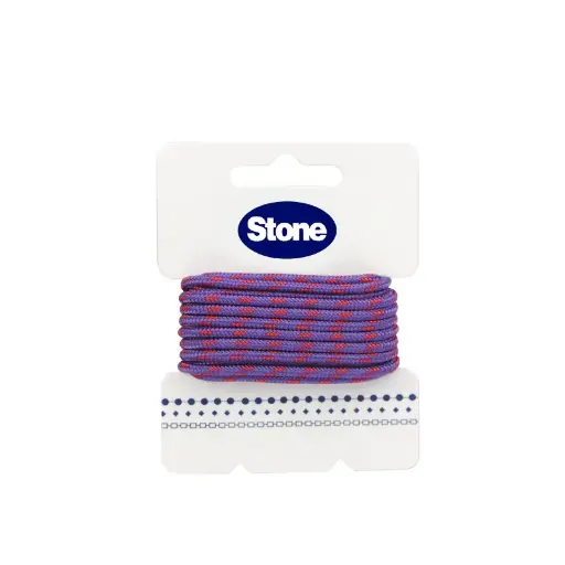 [32359] Cordon paracord 3mm morado/rojo x rollo 3m