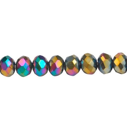[25614] Murano rondela facetada 2mm vitrial medium 132 x 153unds