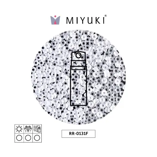 [30634] Mostacilla Miyuki rocalla 11/0 RR0131F mate cristal x 10g