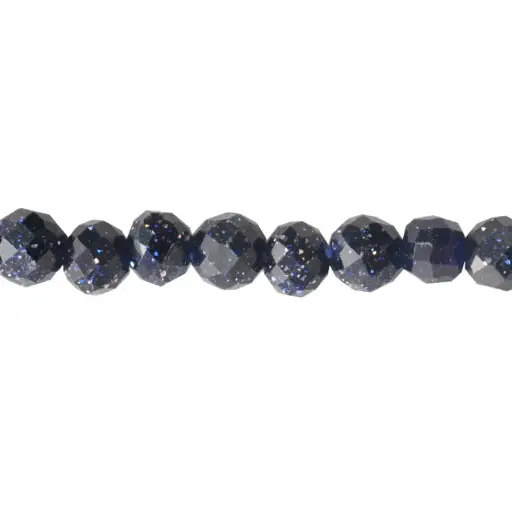 [17138] Sarta redonda facetada 2mm agata azul x 190 unds