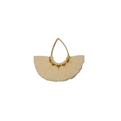 Borla 1.5cm gota 14x22mm cream Q1-02 x und