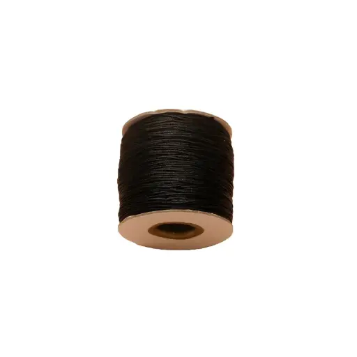 [03583] Hilo taiwanes 0.8mm negro 900 x rollo 130m