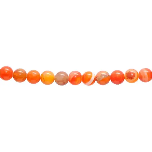 [25706] Sarta agata redonda lisa 12mm honey x 33 und