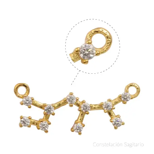 [28031] Dije micropave zodiaco sagitario/Golfi x und