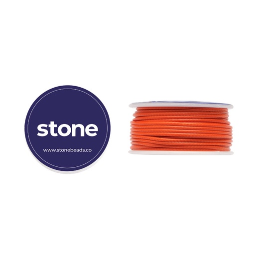 [21945] Cordon vibora 1mm 104 naranja x rollo 8m