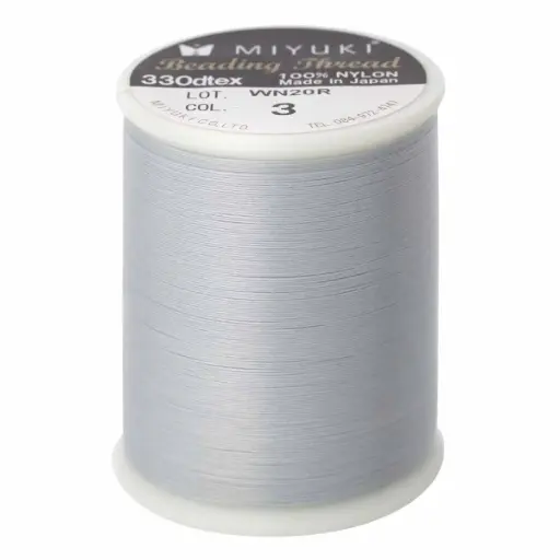 [19346] Hilo miyuki K4570 #03 gris x 500m