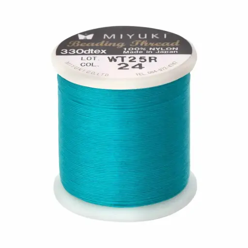 [29216] Hilo miyuki K4570 #24 turquoise x 50m