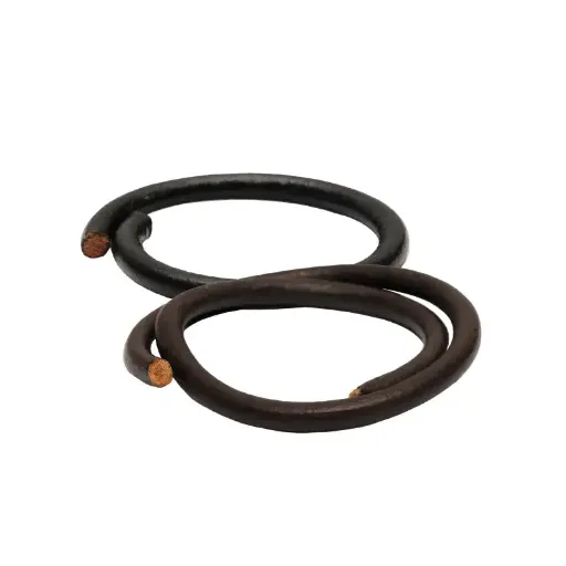 [10617] Cordon cuero 6mm Surtido x metro