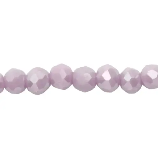[14615] Murano rondela facetada 3mm lile mate 96AB x 110unds