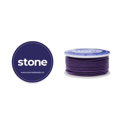 [13689] Cordon vibora 1mm 107 morado x rollo 8m