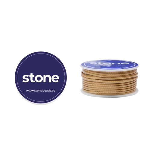 [25872] Cordon vibora 1mm 121 beige x rollo 8m