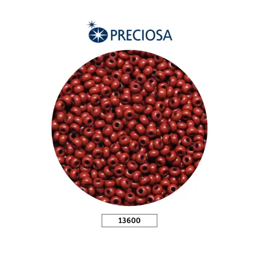 [18734] Mostacilla checa preciosa 10/0 2mm 13600 OP cafe claro x 500g