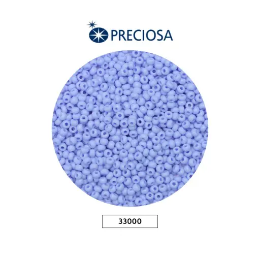 [29465] Mostacilla checa preciosa 8/0 3mm 33000 azul cielo x 500g