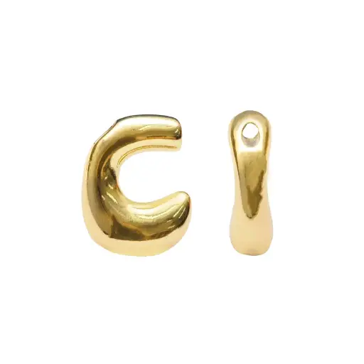 [18717] Dije letra chunky C/golfi x und