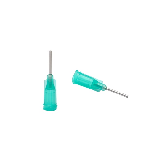 Aguja Coniex Verde 0.8 mm para Resina Esmaltex - Unidad