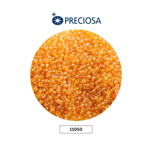[25705] Mostacilla checa preciosa 2mm 11050 miel boreal x 500g