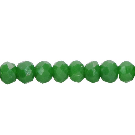 [23041] Murano rondela facetada 2mm olivine mate 102 x 140und