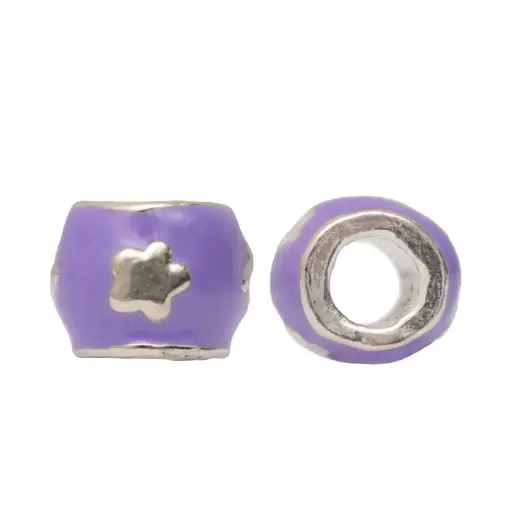 [09133] Separador pandora 8.5x11.3mm lila x und