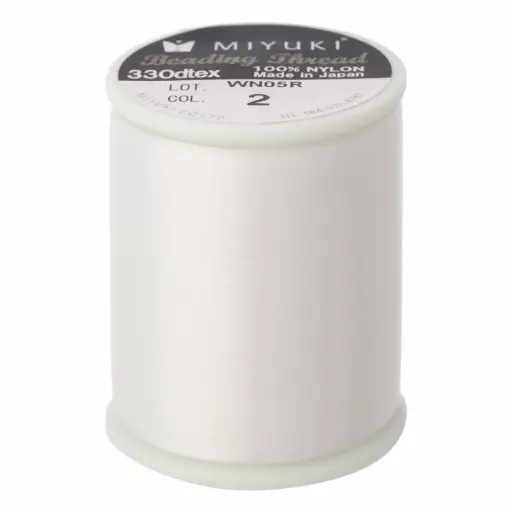 Hilo miyuki K4570 #02 crema x 500m
