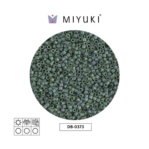 [28262] Miyuki delica 11/0 DB0373 matt metalizado und lea x 50g