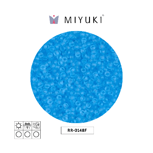 [24609] Mostacilla Miyuki rocalla 11/0 RR0148F mate tranparent x 250g