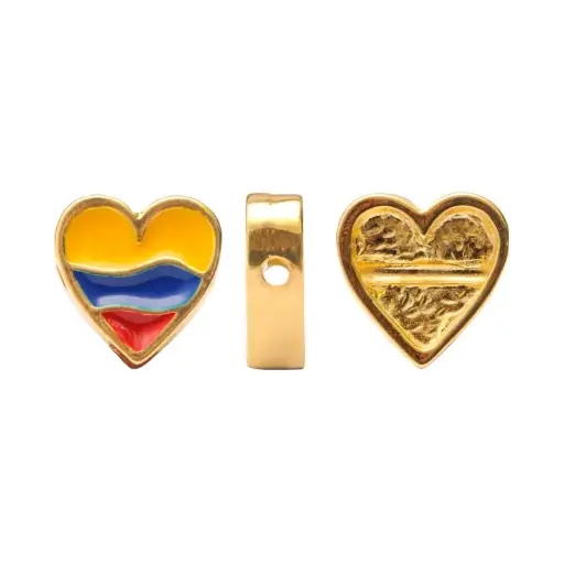 [08339] Separador corazon colombia 14mm/golfi x und
