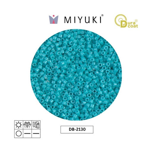 [29182] Miyuki delica 11/0 DB2130 opaco azul x 50g