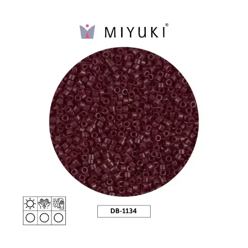 [22657] Miyuki delica 11/0 DB1134 opaco currant x 50g