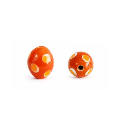 [05668] Vidrio Hindú Rice 10x13mm Naranja BGT-OV 70 x und