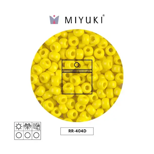 [07419] Mostacilla Miyuki rocalla 6/0 RR0404D opaco naranja amarillo x 25g
