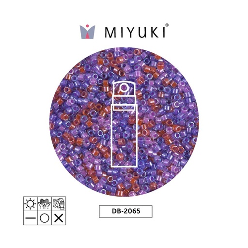 [25910] Miyuki delica 11/0 DB2065 luminous color mix x 10g