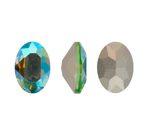 [08191] 4120CH oval 10x14mm 214SI peridot x und