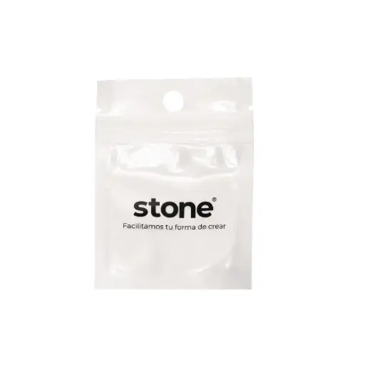Bolsa ziplock 6x8mm Stone x und