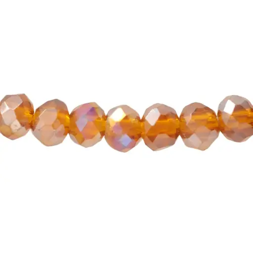 [15010] Murano rondela facetada 2mm cafe 19AB x 140unds