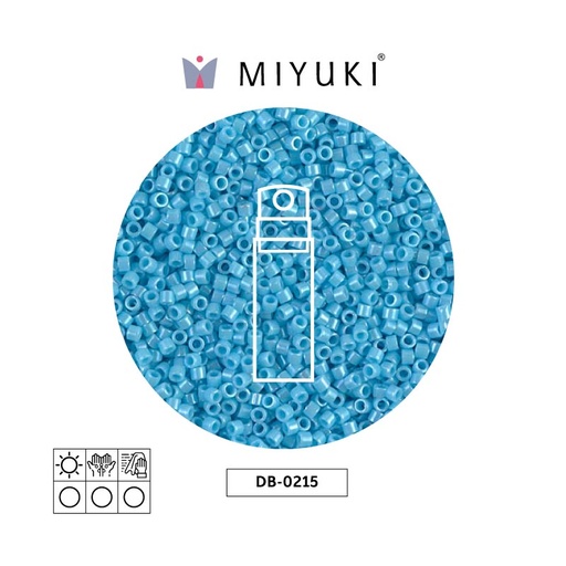 [30578] Miyuki delica 11/0 DB0215 opaco cielo azul lusterr x 10gr