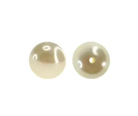 [22194] Perla sintetica redonda 6mm cream A-03 x lb (5.000 unidades)