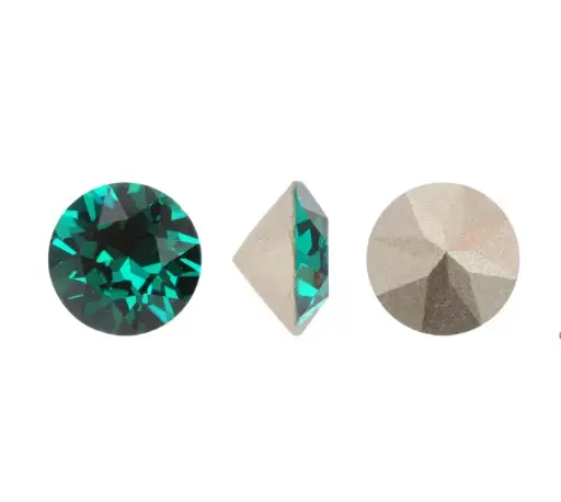 [08174] 1088 swarovski chaton emerald F SS39 x und
