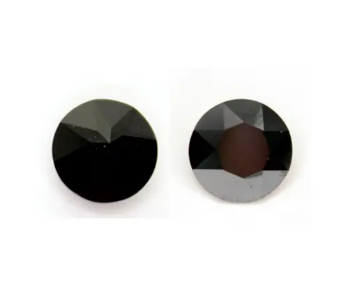 [28212] 1088 swarovski chaton jet hematite SS39 x und