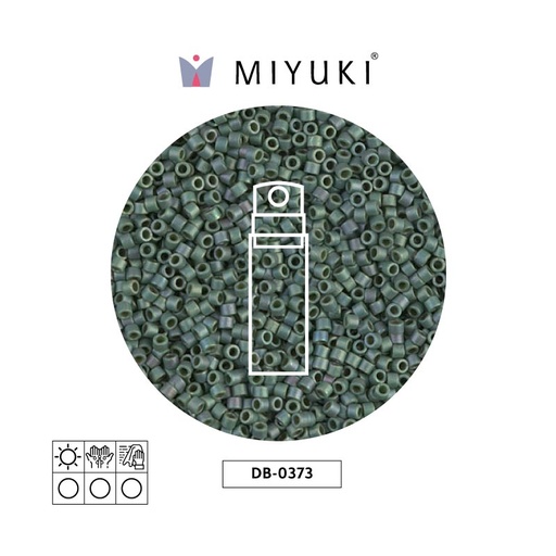 [30564] Miyuki delica 11/0 DB0373 mate metalizado und lea x 10g