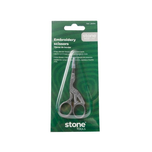 [28094] Tijera cigueña SHR-672-A 9cm niquel x und