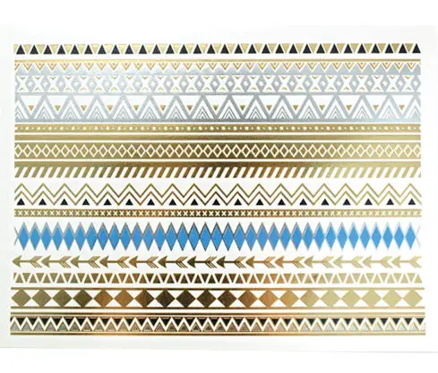 [20900] Metal tattoo sticker x und