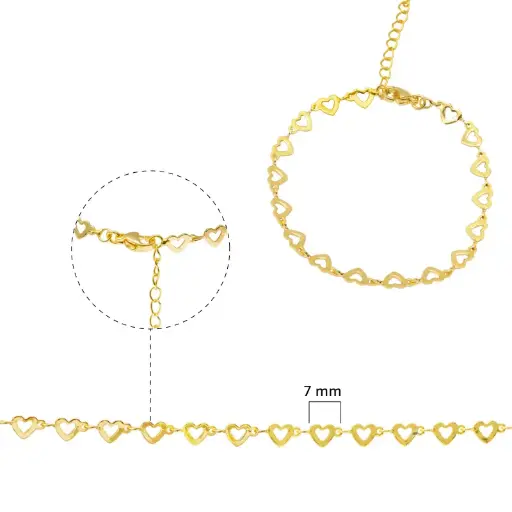 [07042] Pulsera golfi SL0164 x 21cm