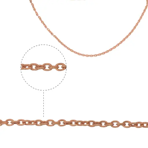 [07888] White iron chain 7400587/212SB/4.5x6mm/R x metro