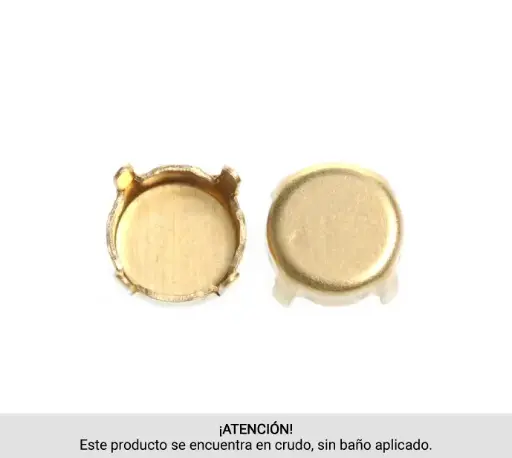 [22570] 1088CH chaton Brass setting 320/A2/8mm/R x 100unds